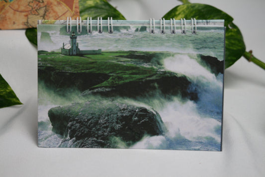Carnet 10x15 cm à la française devant transparent