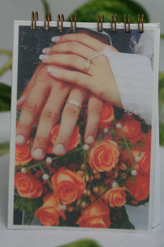 <Carnet 10x15 cm + 3 photos>